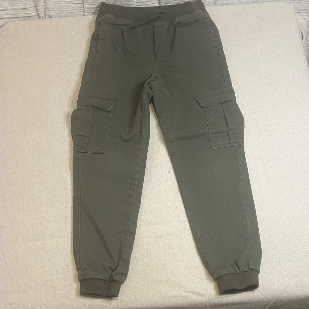 H&M Kids Green Cargo Joggers